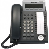 KX-DT343-B Panasonic Digital Proprietary Phone 3-line LCD Backlit 24 CO Key KX-DT343B Black