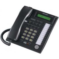 KX-T7731-B Panasonic Advanced Hybrid Proprietary Telephone 1-Line Backlit LCD Speakerphone KX-T7731B Black